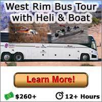 West Rim Bus Tour with Helicopter and Boat Cruise - Las Vegas Grand Canyon Tours