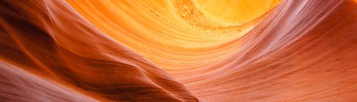 Antelope Canyon striations