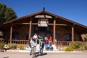 The Bright Angel Lodge and Cabins at the South Rim
