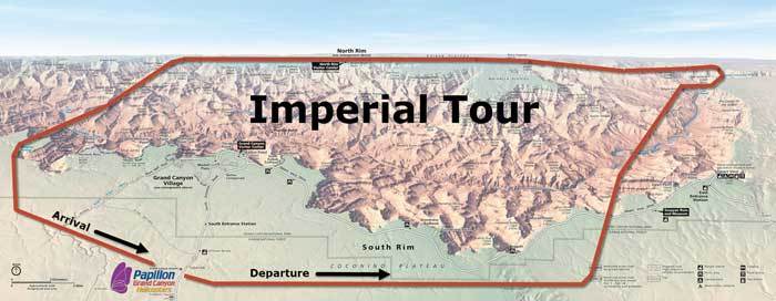 Imperial Tour Route