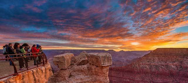 Mather Point Sunrise at Grand Canyon