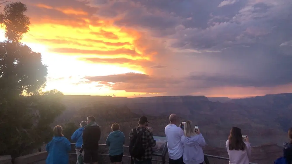 North Canyon with Sunset Hummer