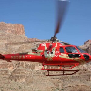 West Rim Bus Tour with Helicopter Boat Cruise and Skywalk