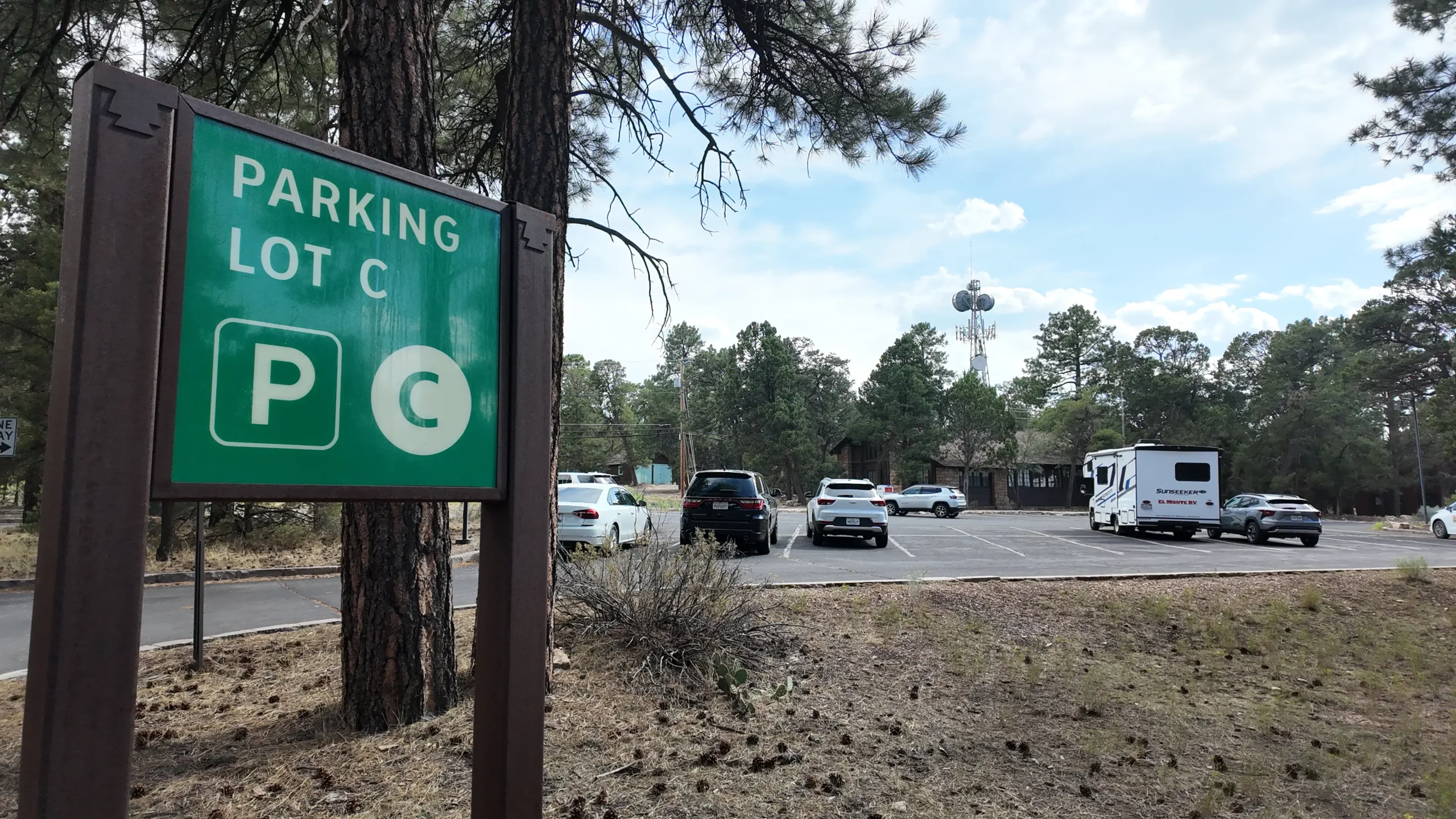 Parking Lot C – Grand Canyon Village