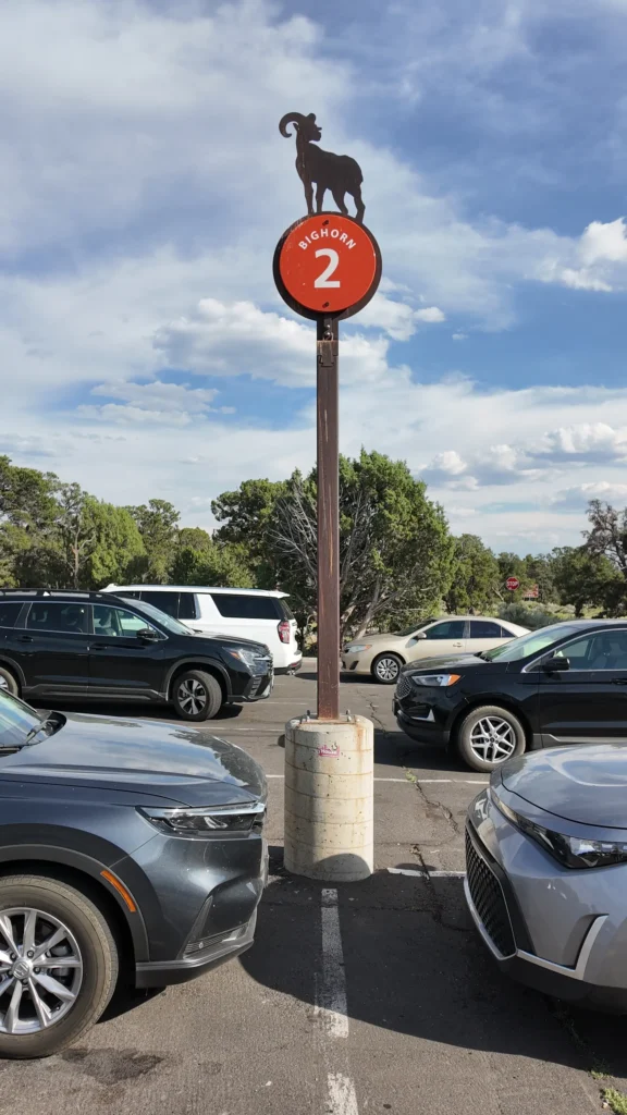 Parking Lot 4-South Rim Visitor Center#1