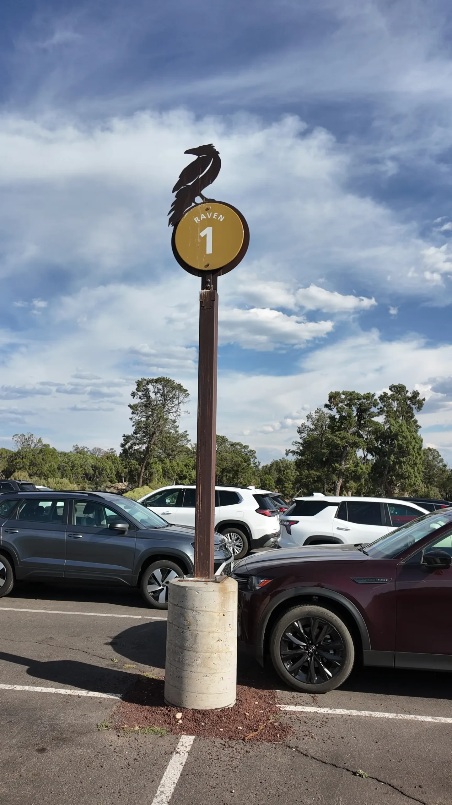 Parking Lot 1 – South Rim Visitor Center