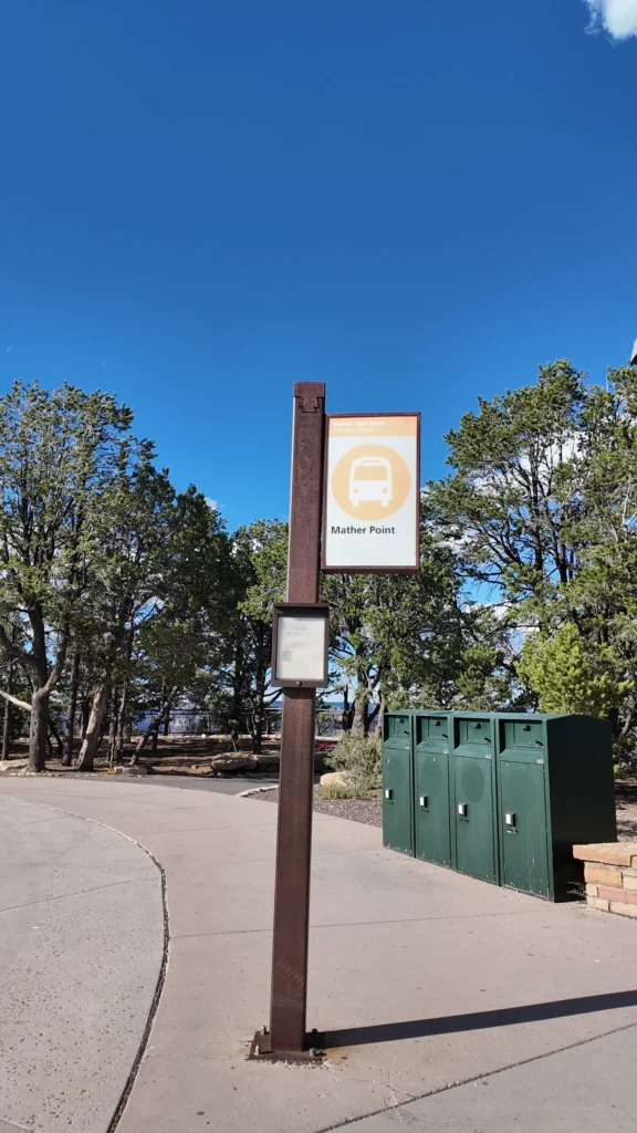 Mather Point Shuttle Stop#4