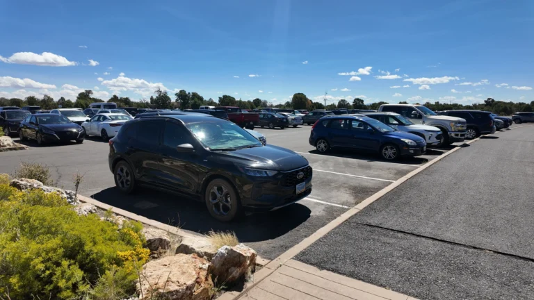 Desert View Parking Lot