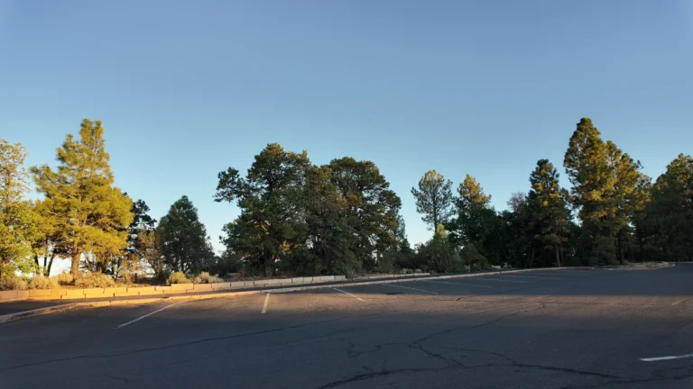 Grandview Point Parking Lot