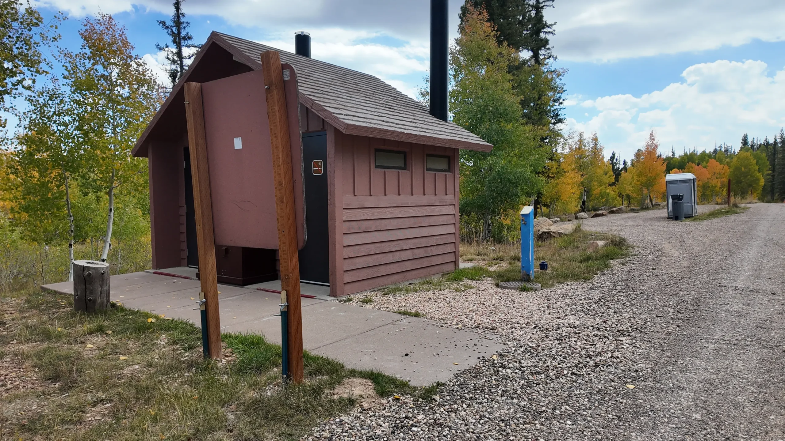 Vault Toilets (near DeMotte Campground)