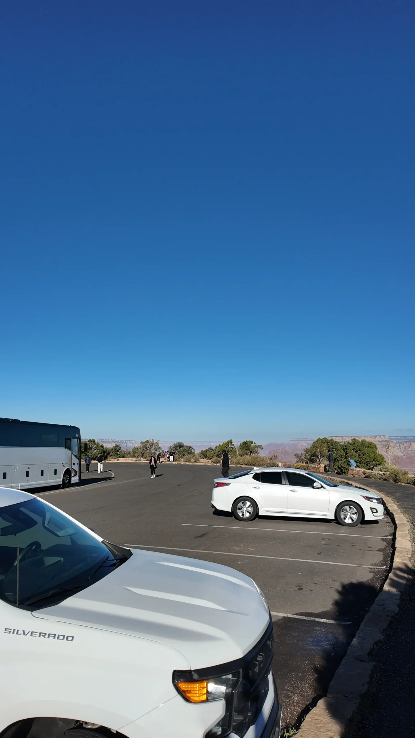 Navajo Point Parking Lot