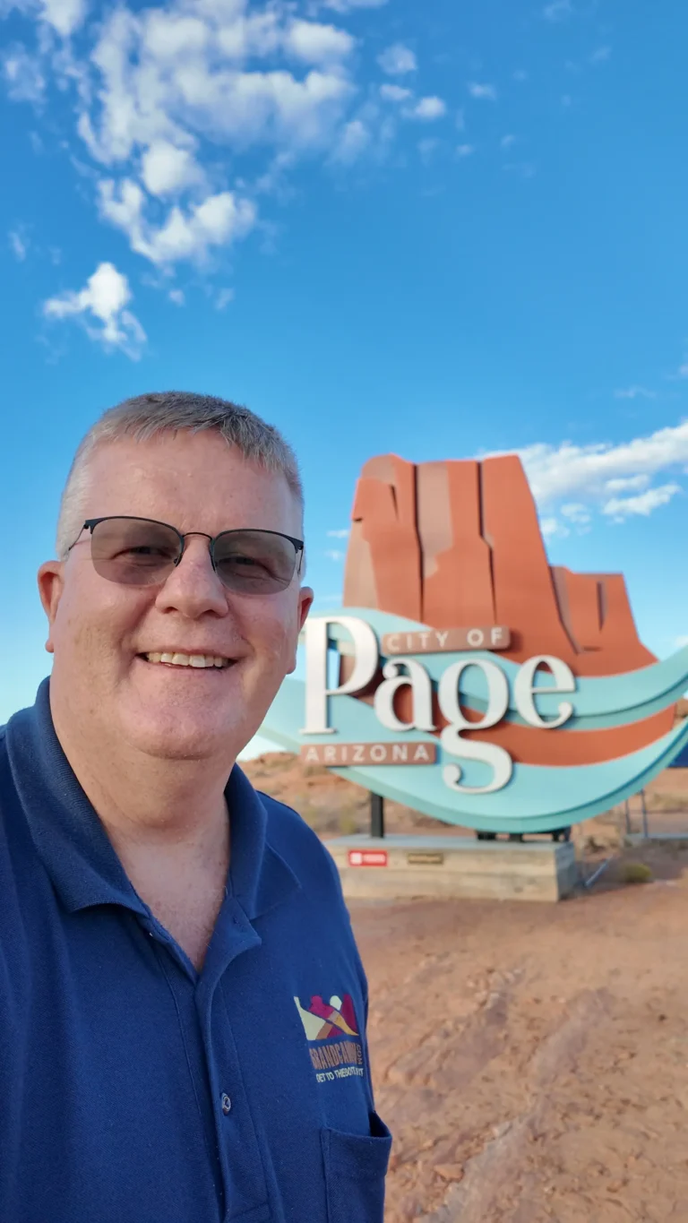 Welcome to City of Page Sign (South)