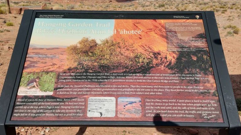 Hanging Garden Trailhead