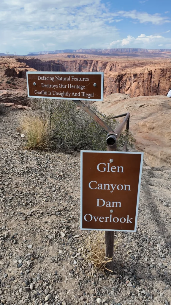 Glen Canyon Dam Overlook#9