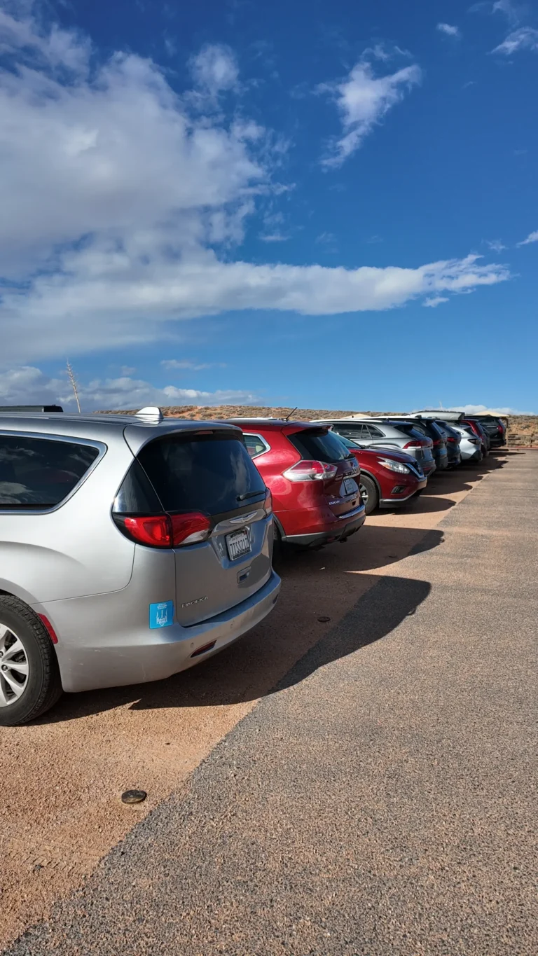 Horseshoe Bend Overlook Parking Lot