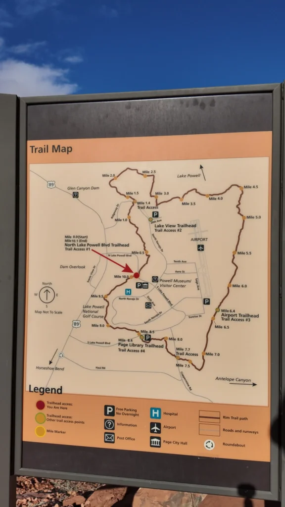 Page Rim Trail Trailhead#3