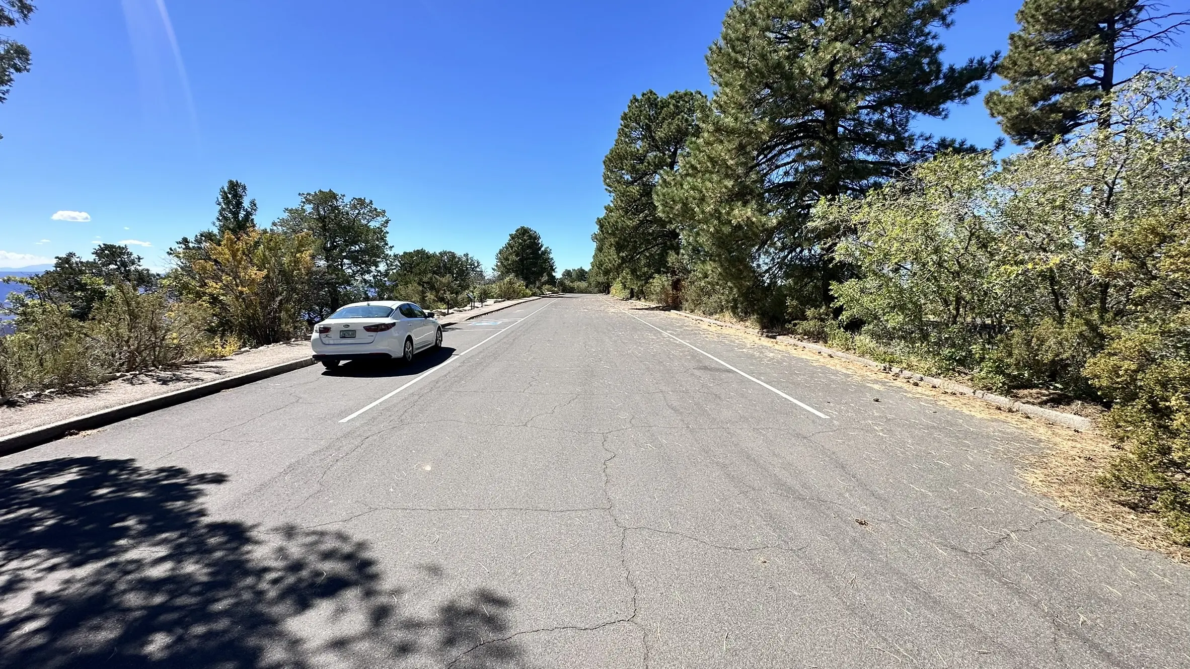 Walhalla Overlook Parking Lot