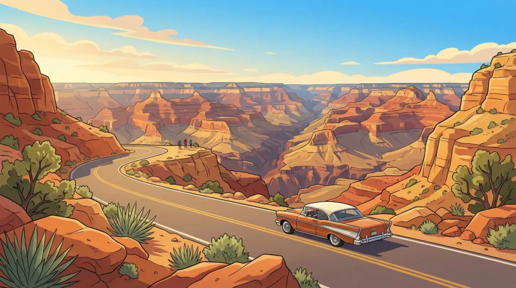 Scottsdale to Grand Canyon by car