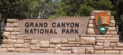 Grand Canyon National Park - South Entrance Sign